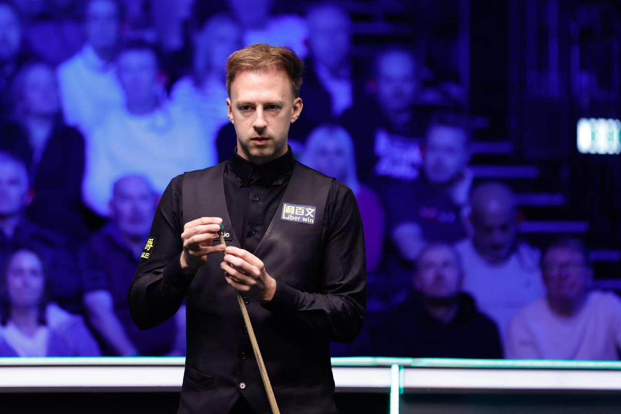 贾德·特鲁姆普10-5加里·威尔逊昨天，在世锦赛正赛首轮第一阶段比赛中，威