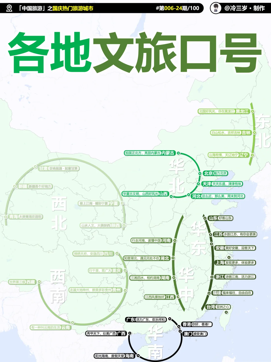 中国各地文旅口号，谁家最出圈？