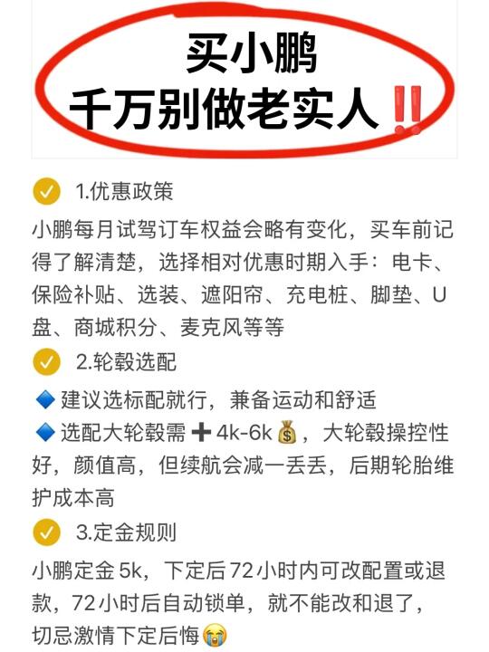 过来人：买小鹏，这些钱打死别花‼