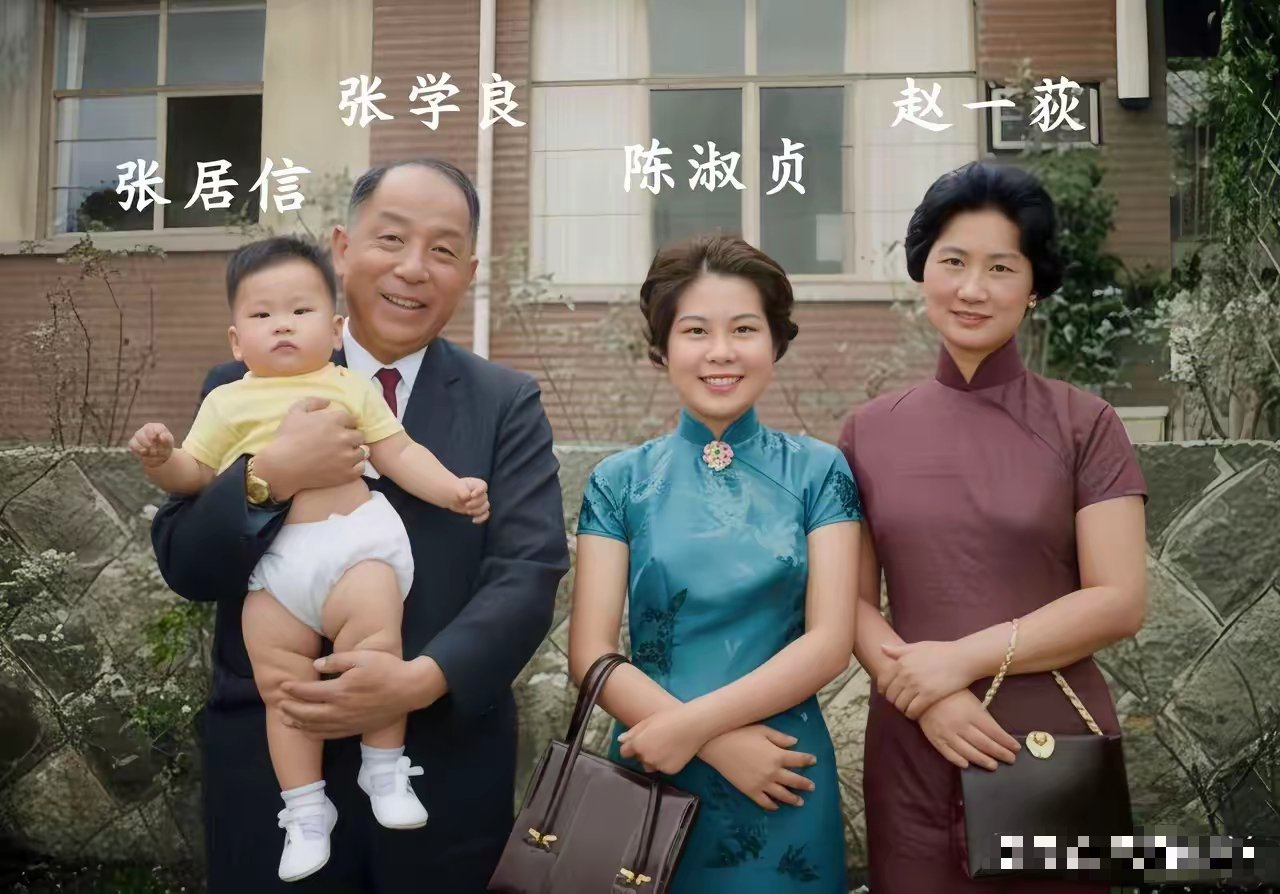 张学良的这张图片直接把我震惊了，不是他当年作为民国四公子有多帅，不是他太太赵一荻