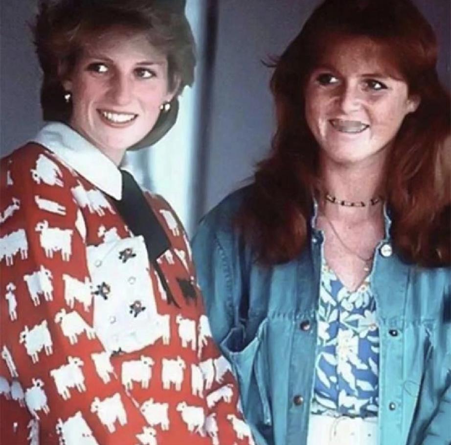 安德鲁王子的前妻莎拉，和戴安娜曾经是妯娌，相处的也不错。光鲜亮丽像开在宫廷里的