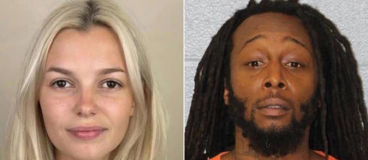 今天美国的热搜还是属于逃难的乌克兰美女和大老黑，这个黑人用刀猛刺乌克兰美女脖子导