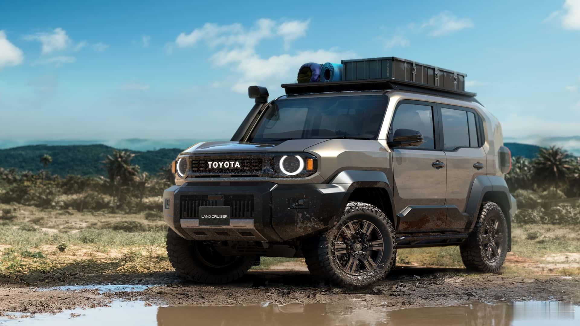丰田babyLC？这是丰田新的4.5米的“小”越野车LandCruiser
