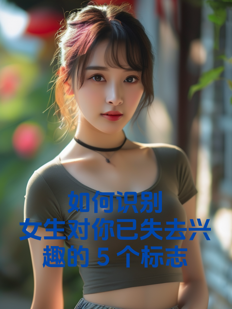 如何识别：女生对你已失去兴趣的5个标志
