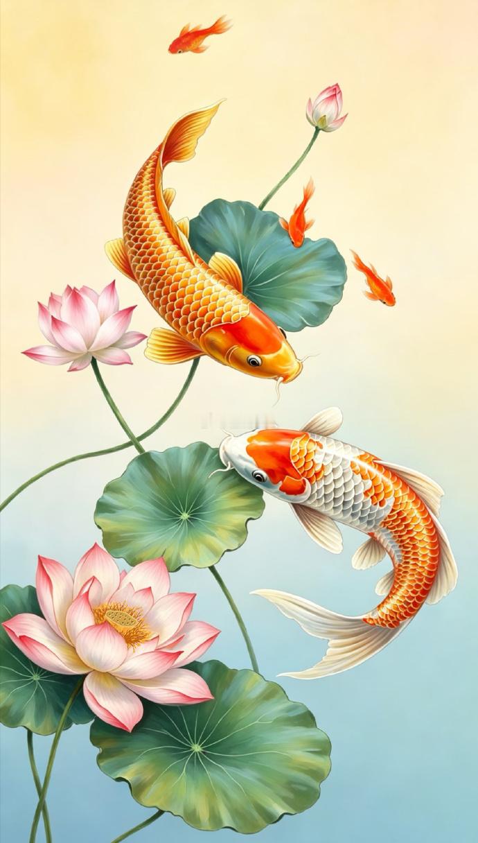 好运锦鲤，看到的，好运一整年！​​​