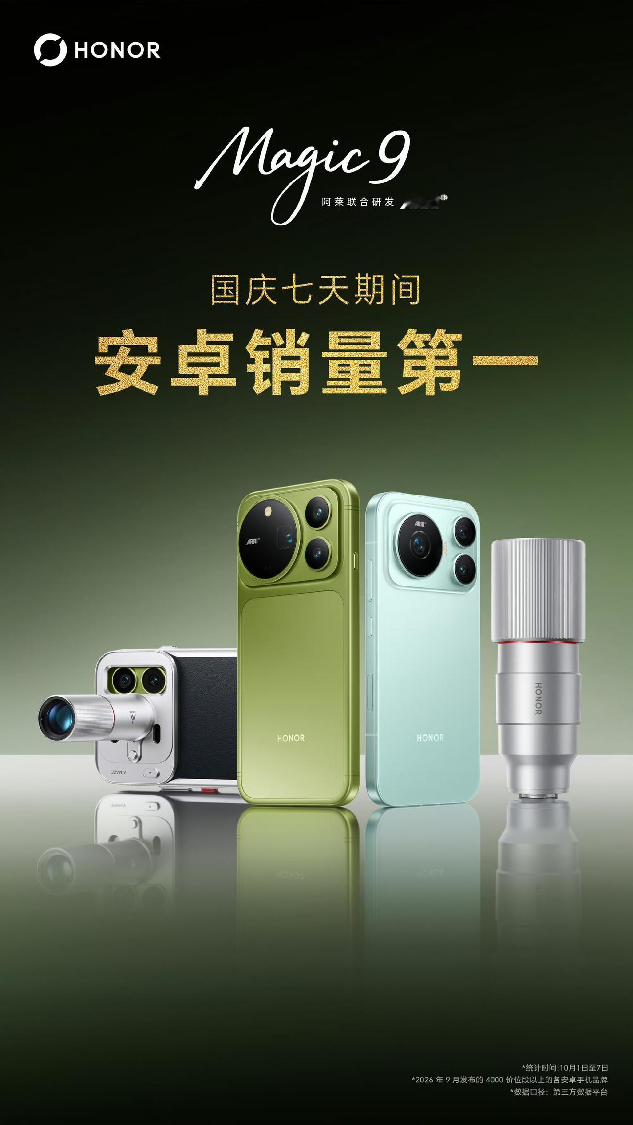 这下不用怀疑了吧！荣耀CEO亲自出来证实！Magic9系列国庆假期7天，每天都是