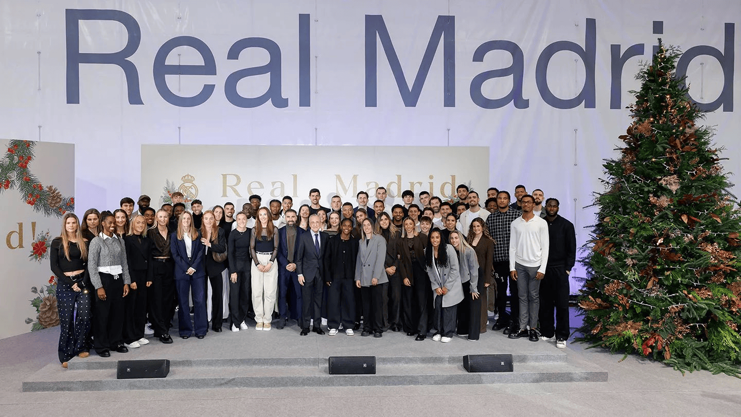 弗洛伦蒂诺圣诞午餐发言: 穿上皇马球衣就必须拼到最后