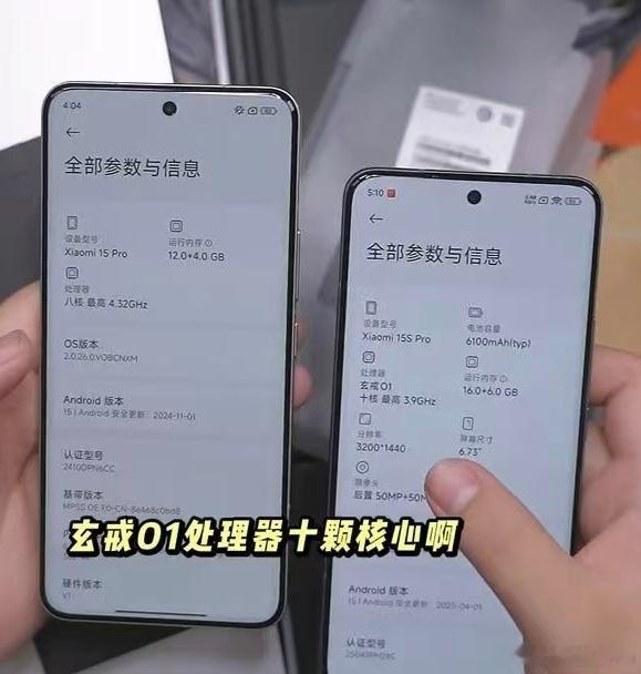 群里看到小米15SPro的水管又爆了，玄戒O1处理器挺强，不知道面对澎湃OS会