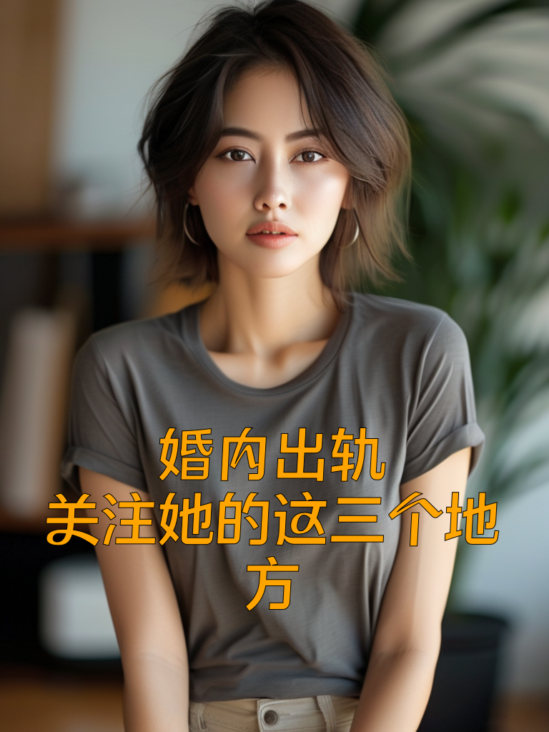 婚内出轨，关注她的这三个地方