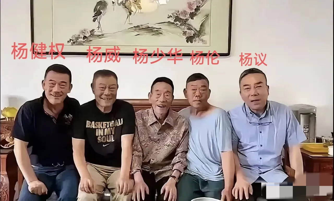 杨少华的五个儿子，个顶个的有钱，最有钱也最受宠的，不是大儿子杨威，反而是最小的儿