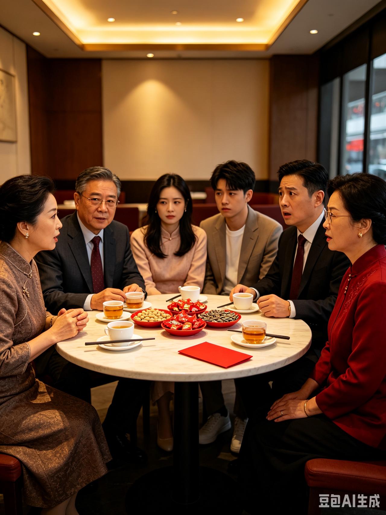 女儿：咱家要多少彩礼合适。妈妈：六万六吧，图个吉利。女儿对男友：彩礼十六万六。男