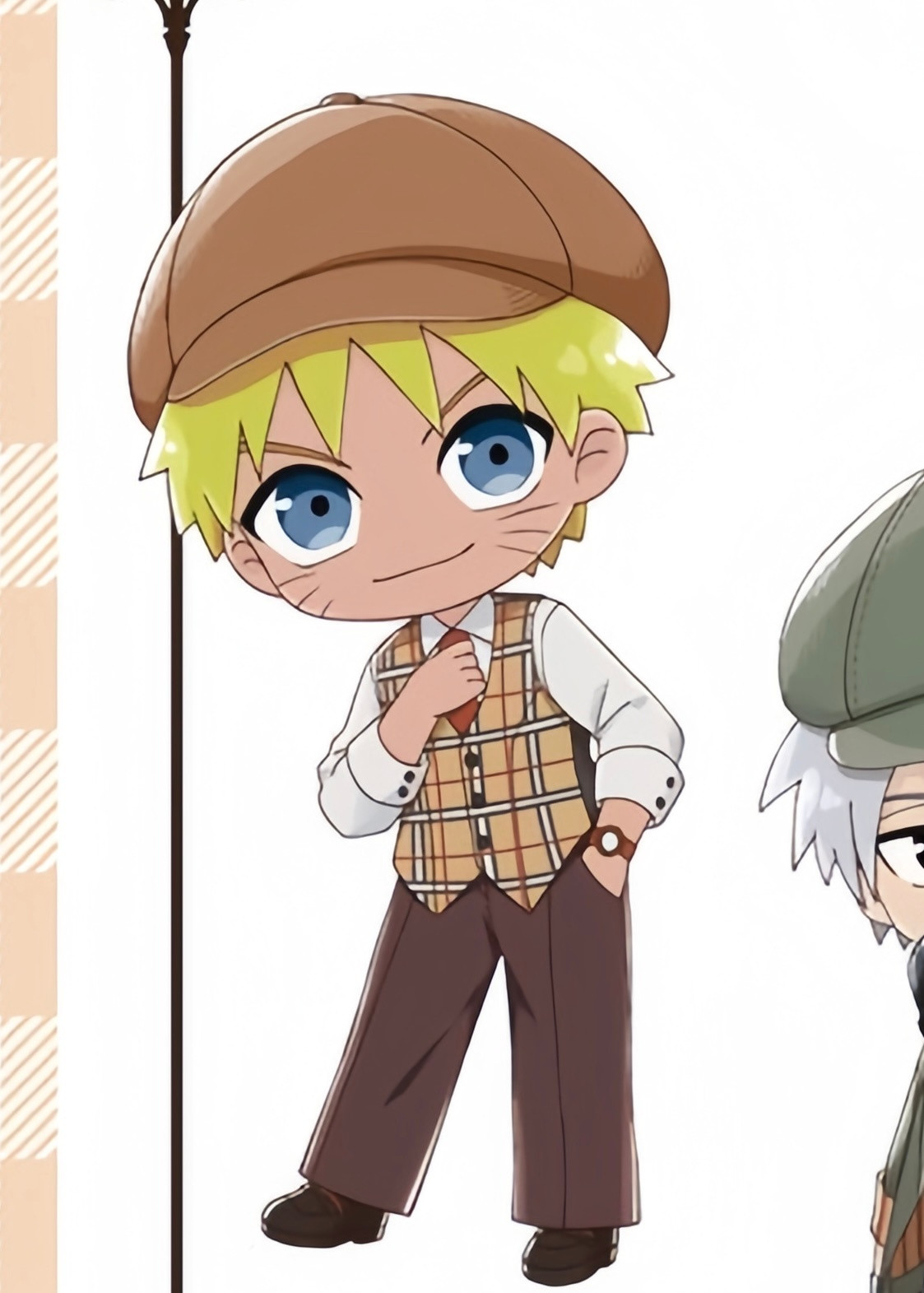 『火影忍者疾风传』以“古典时尚”为主题全新绘制的周边插图公开！🎉火影忍者