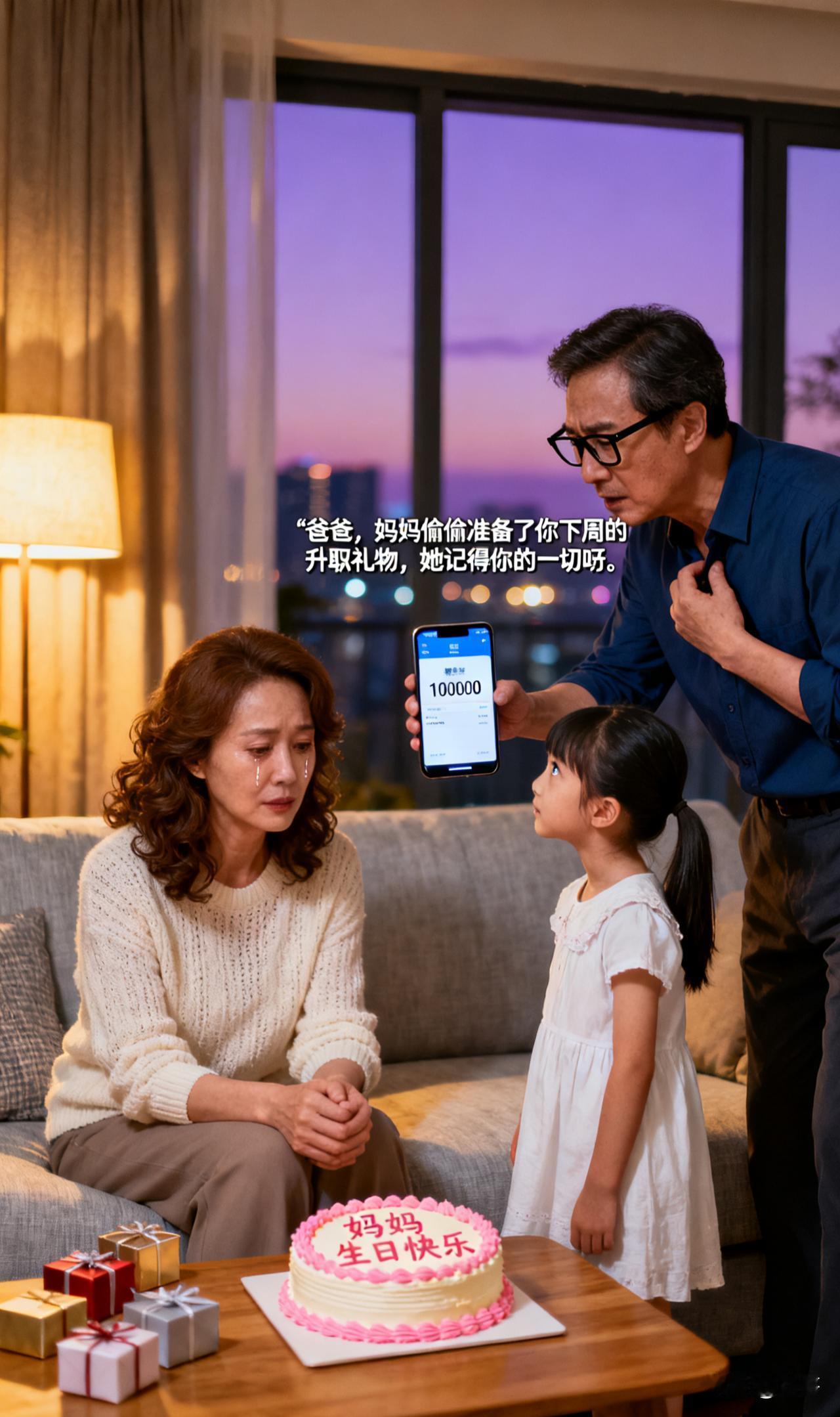 结婚20年，他忘记我生日，却因女儿一句话给我转了10万！结婚二十周年纪念日兼