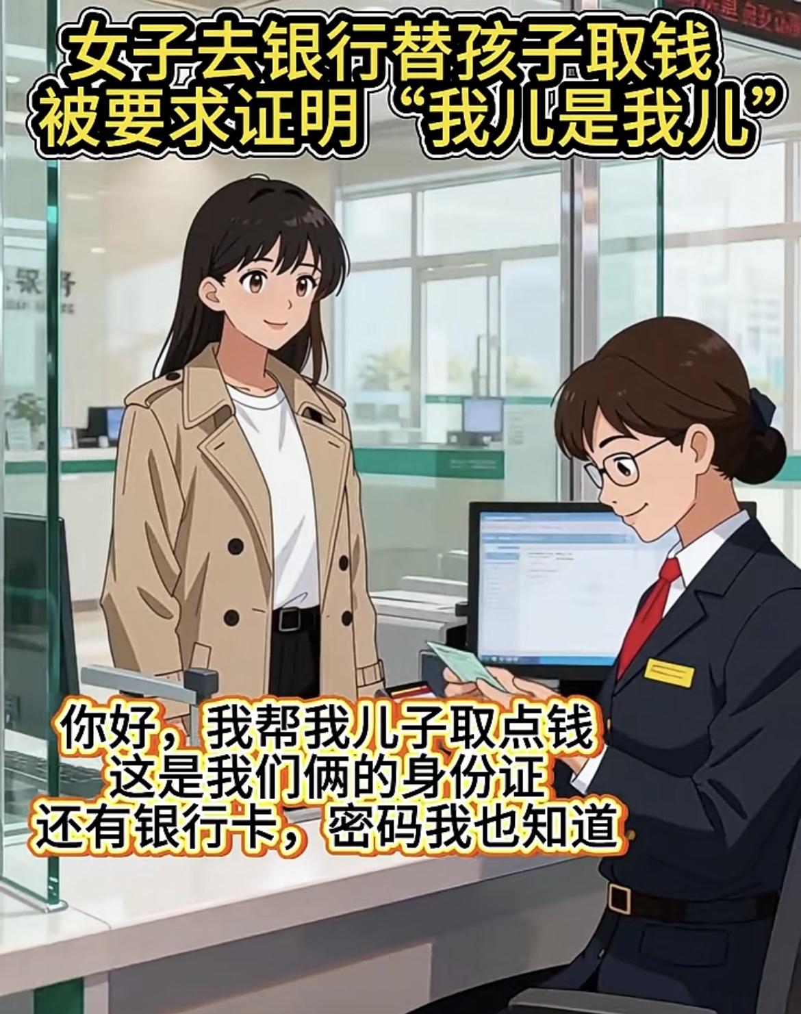 “现在取钱都那么麻烦了么，需要换一个银行么，比如存我这”[呲牙笑][呲牙笑]