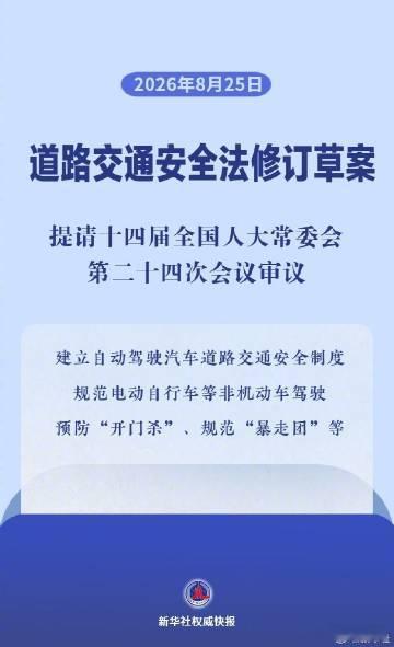#自动驾驶状态违法由车企担责#这次新修订的道交法草案，直接把过去好几年路面上吵不清的所有争议，一次性