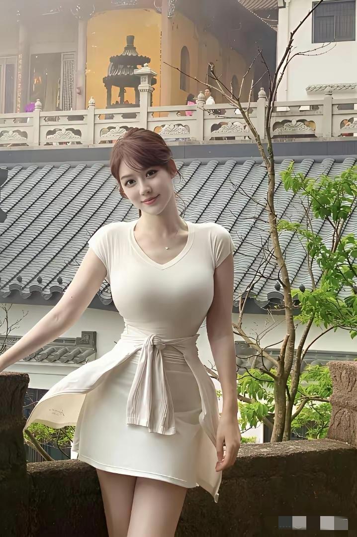 优雅古风少女，白裙飘飘，古韵悠长。为什么有些女生特别喜欢拍照?