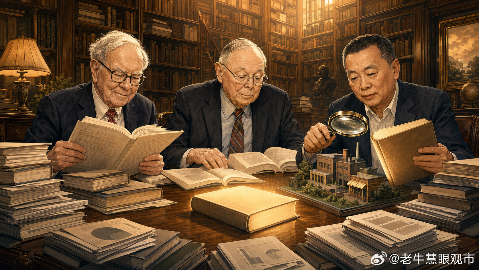 老牛的子夜沉思一边每天读五六小时，一边说一本书就够：投资高手真正想告诉你的事谈