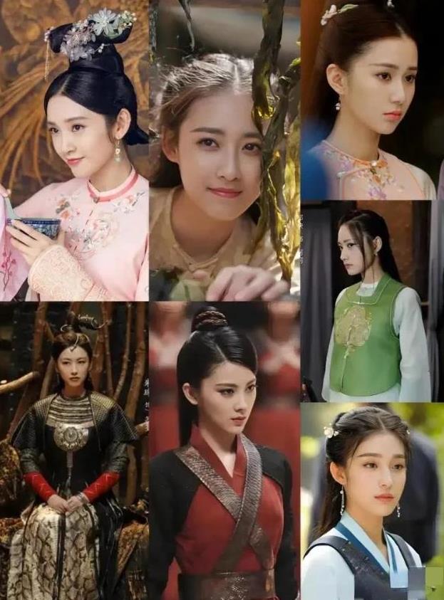 这7位美女堪称历任《鹿鼎记》中的“最美老婆们”，各个颜值出众，都长着一副在其他剧