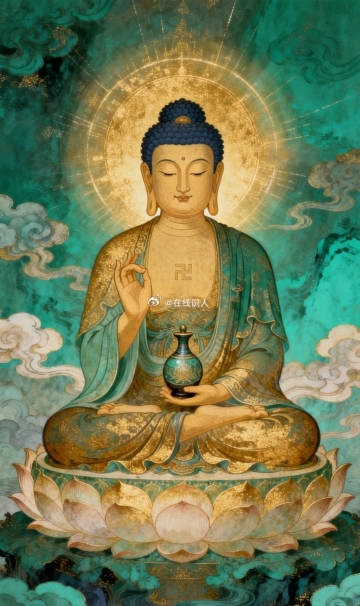 岁月不败元气，时光善待容颜。祈愿药师佛赐福于你