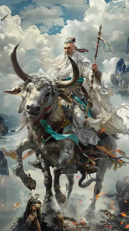 万仙阵三大士收坐骑狮象犼，实在败阐教人品。过去讲究师徒如父子，你把人家的徒弟儿