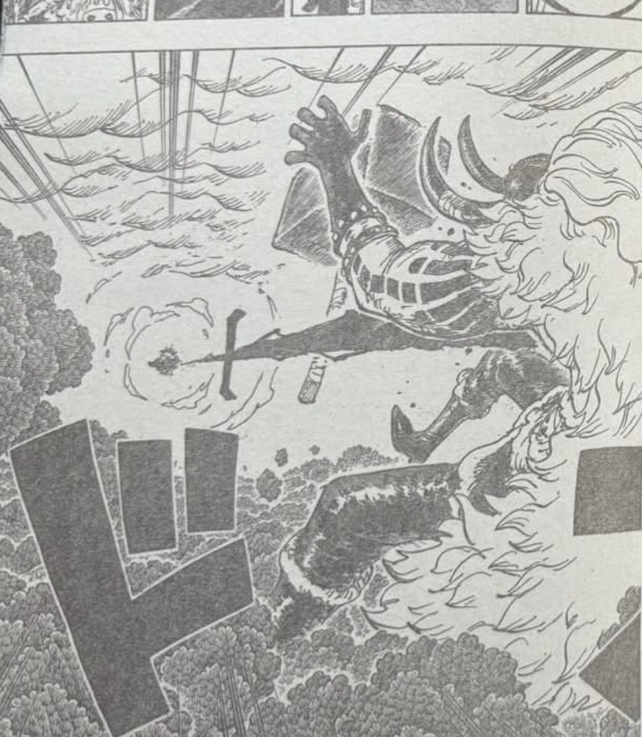 海贼王1187话情报图：伊姆vs洛基。“怨魔剑”！海贼王航海王