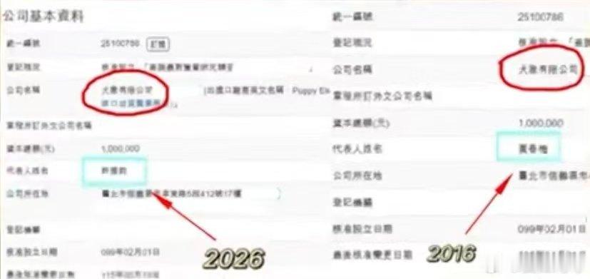 曝大S生前与小S合开公司已转到许雅钧名下曝大S生前合开公司已转到小S老公名下台