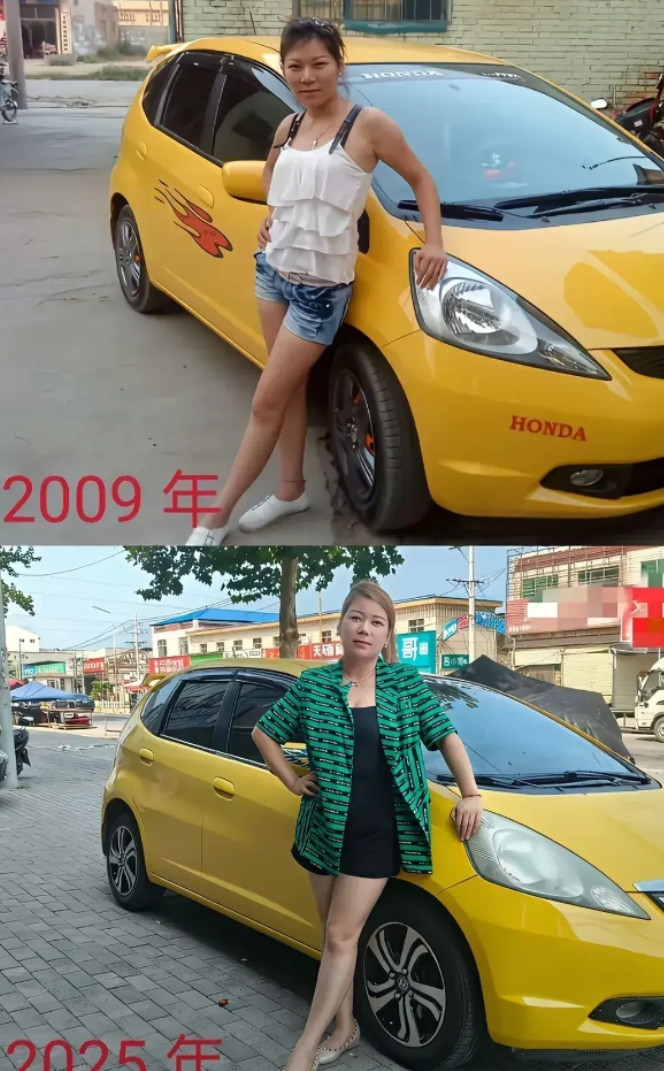 混得这么惨吗？16年了都还是那辆车