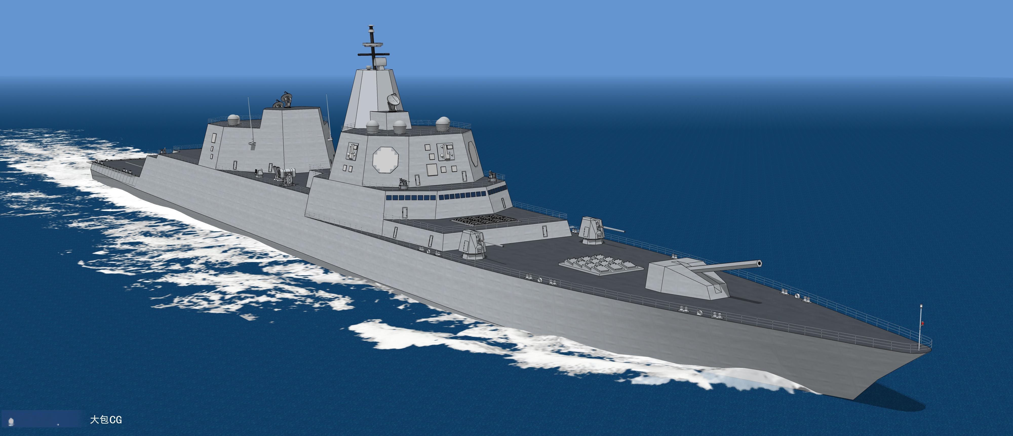 懂王战列舰，光速出图