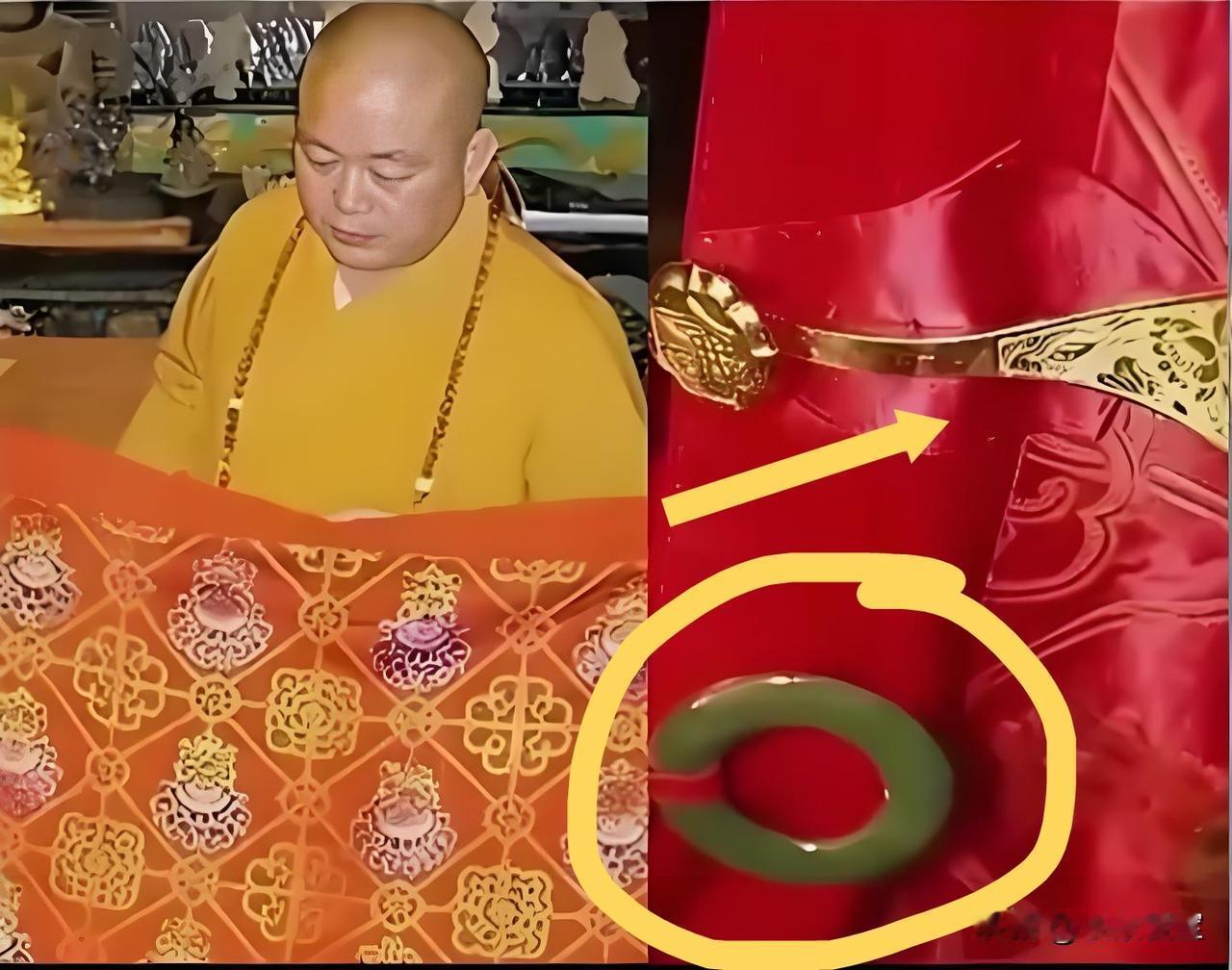 释永信肯定做梦都想不到，当年在他身上，6位数昂贵的袈裟都不重样，如今却要在另