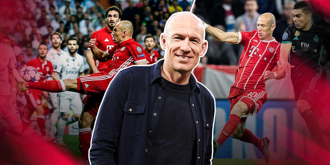 问：周三哪支球队会晋级，为什么？罗本：“拜仁！因为他们目前状态稳固，一切都运转得