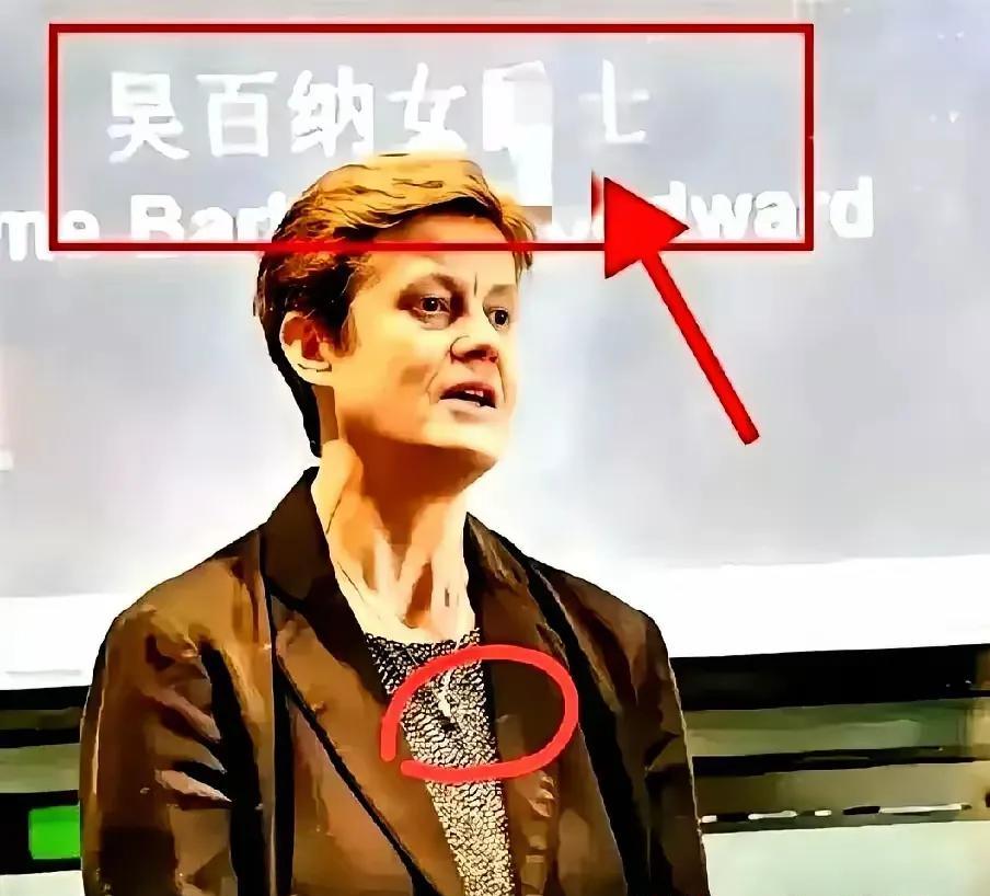 快讯！快讯！潜伏在中国多年的被曝光了。英国王牌女特工吴百纳，她有外交身份当盾牌