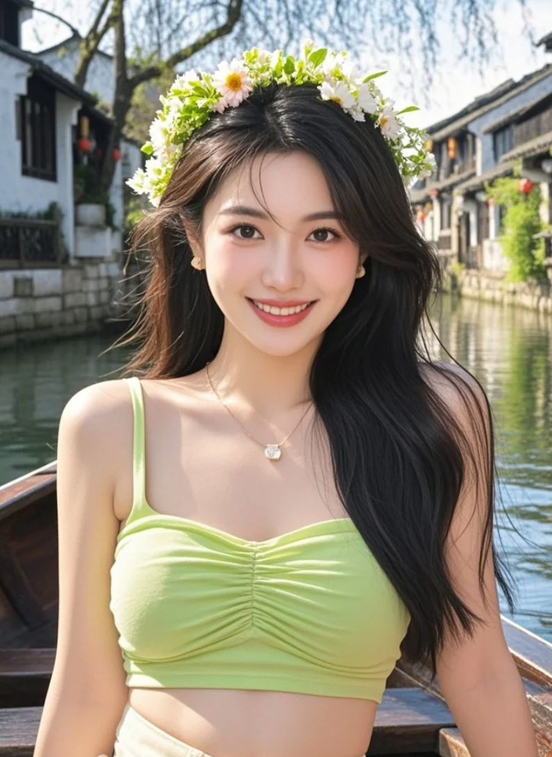 江南太美，连风都是软软甜甜的