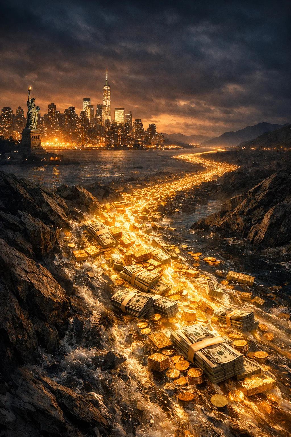 今天聊一个关键问题：中美博弈下，两国对黄金的真实态度。很多人认为：中国乐见