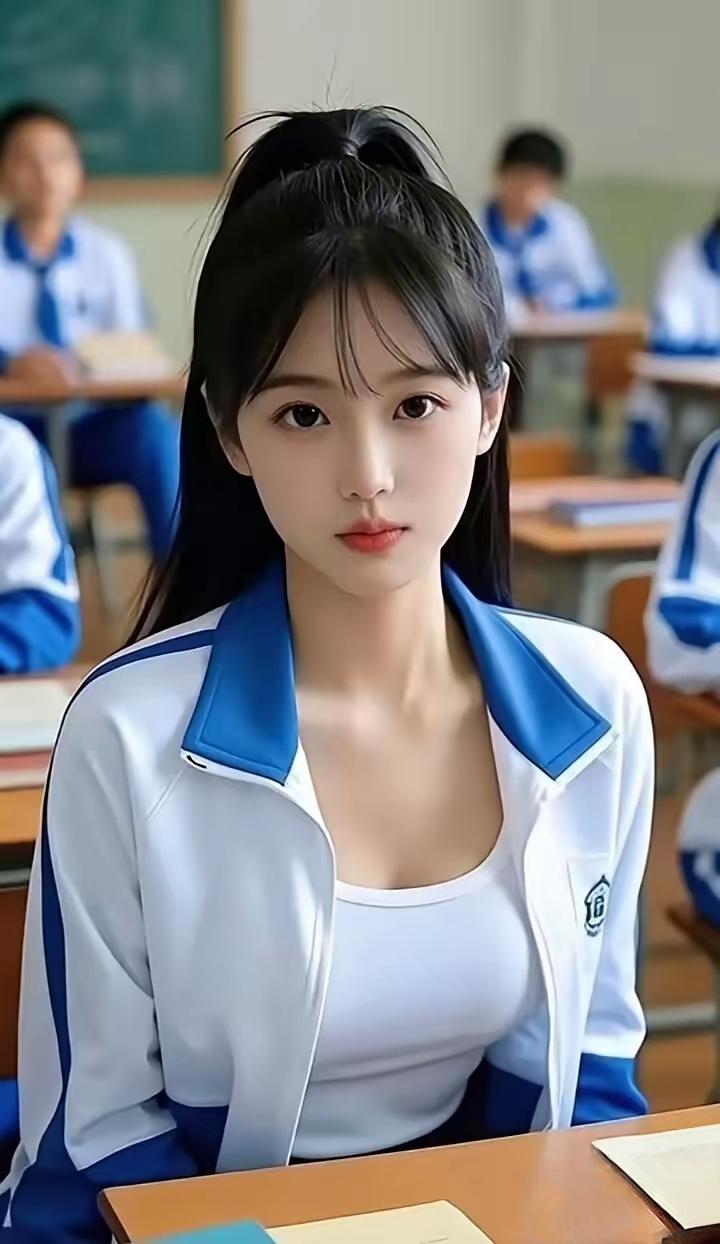 清纯甜美的样子漂亮吗