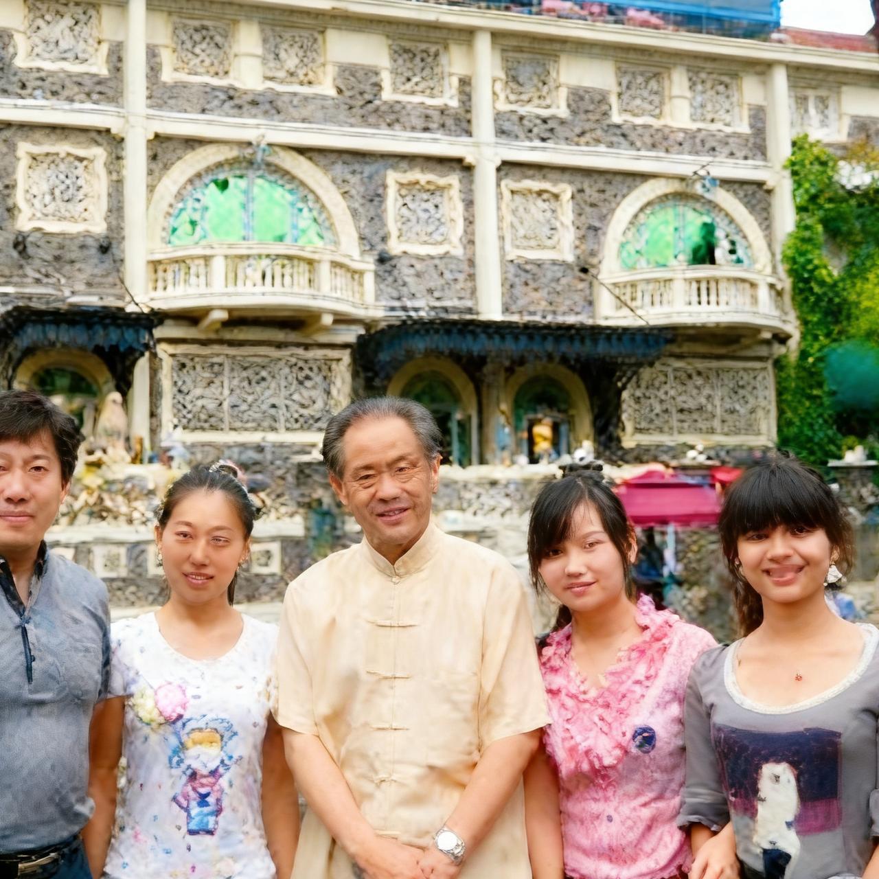 2012年，徐湖平院长参加活动时，一张罕见的留影，那时他虽然已经年近古稀，看起来