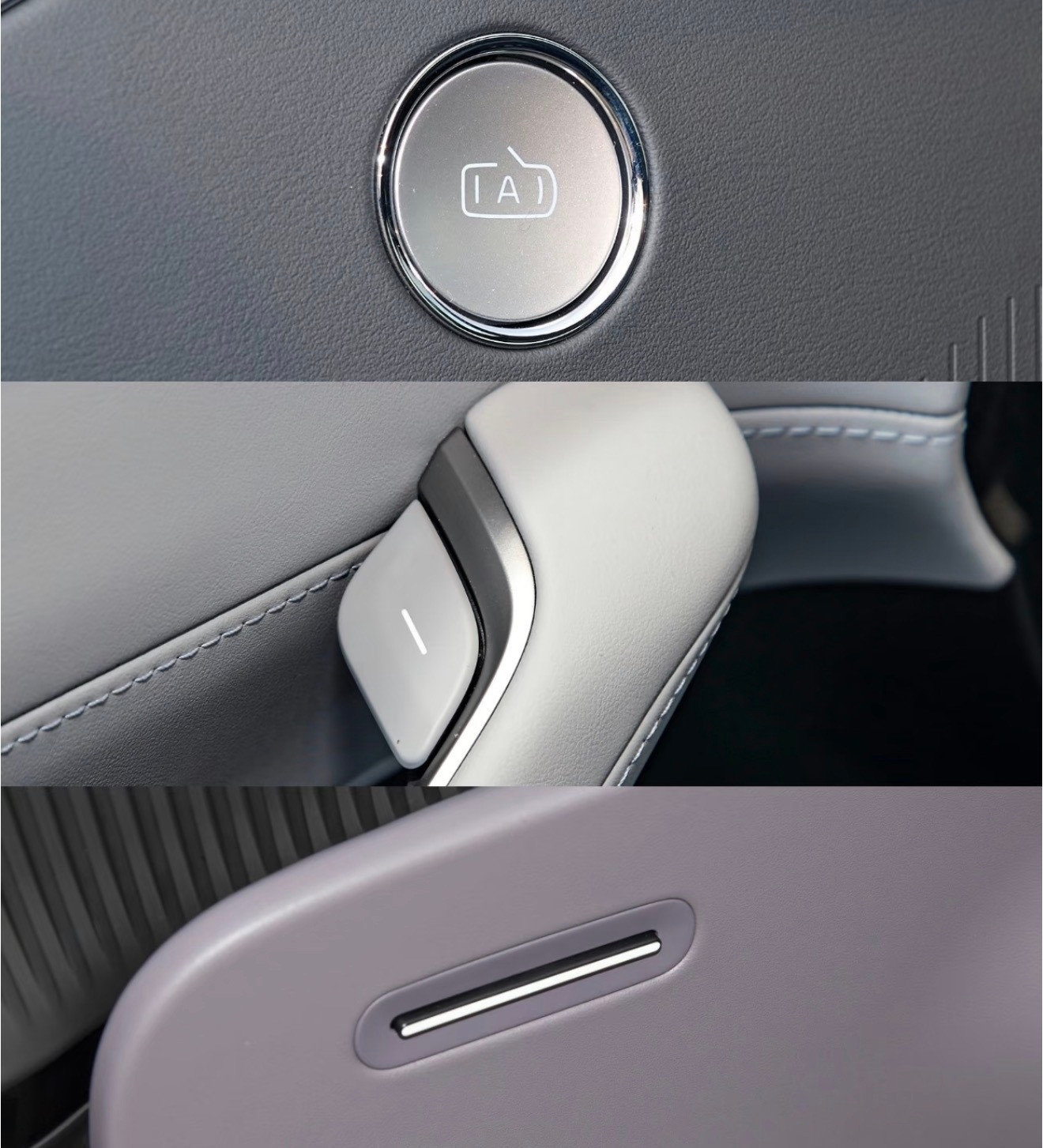 针对应急机械拉手的新规，问界M9和理想L9的解法对比～之前能源车大量车内开门