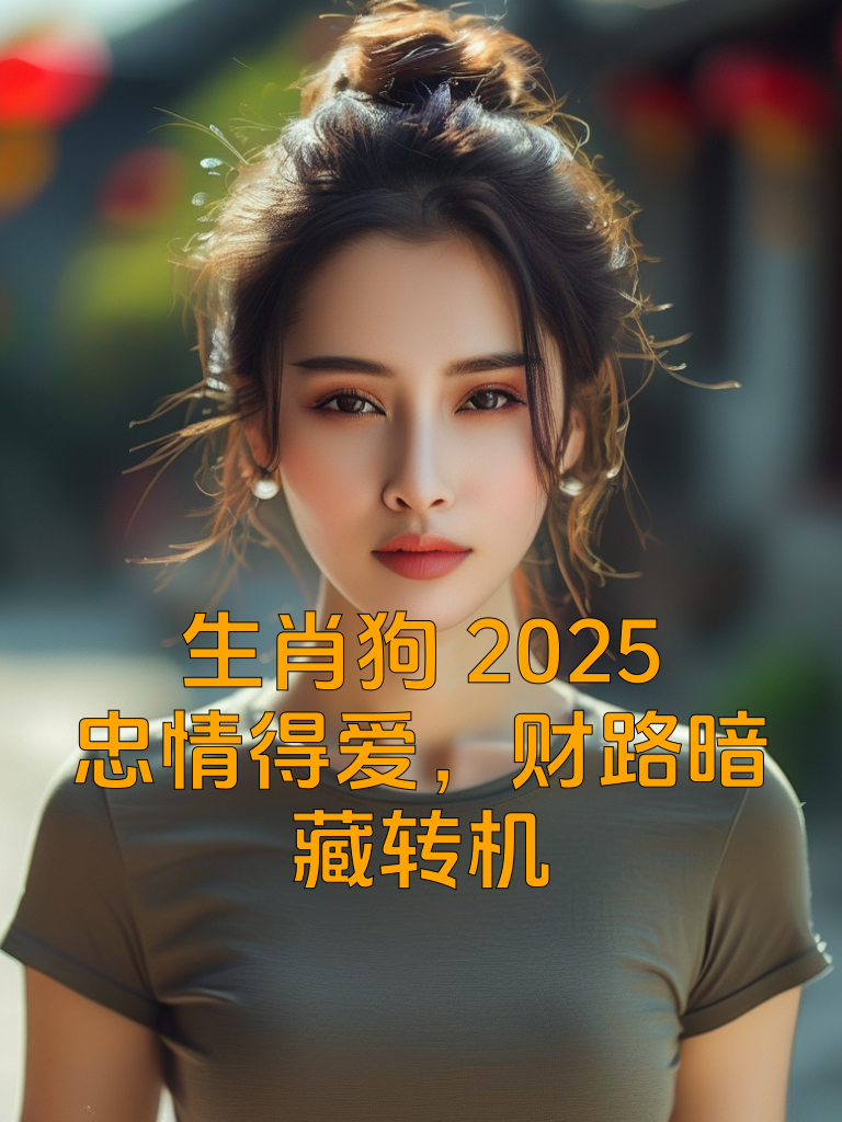 肖狗2025：忠情得爱，财路暗藏转机