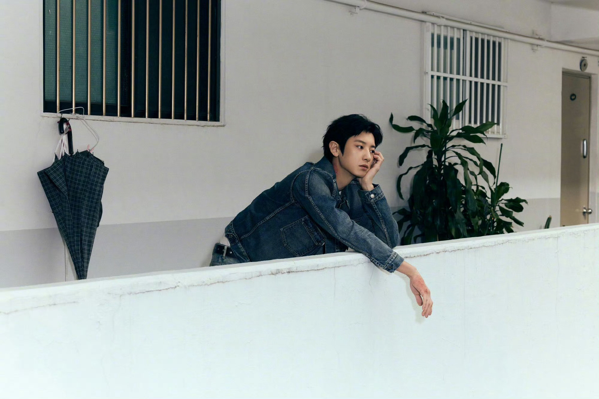 朴灿烈谁来管管露额头的朴灿烈帅的我一直叫🥺🥺🥺