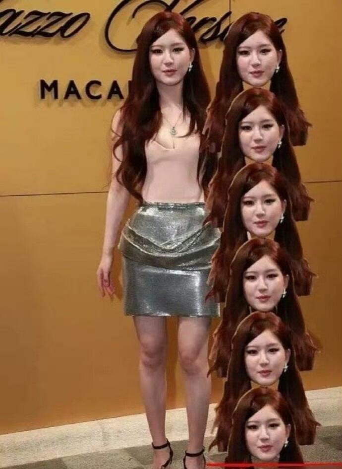 赵露思生图的腿vs她自己发的腿​​​