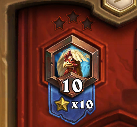 炉石传说这个月你结算多少星？而且为啥不给新版本的卡包，还给的是安戈洛的包包！[