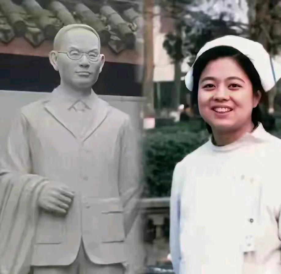 河南省人民医院眼科病区的护士们收拾办公室时，意外翻出护士长吴红抽屉里一张泛黄的烈