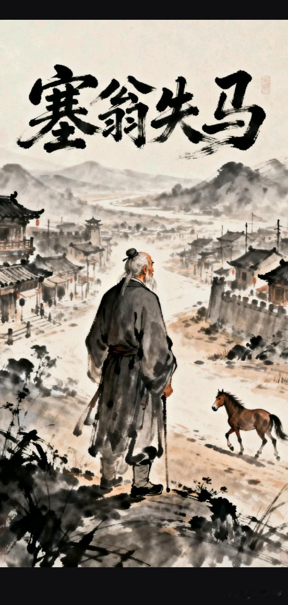 《开悟之眼：塞翁与留侯》世之论事也，非黑即白，非好即恶，以为人生如棋，非输即