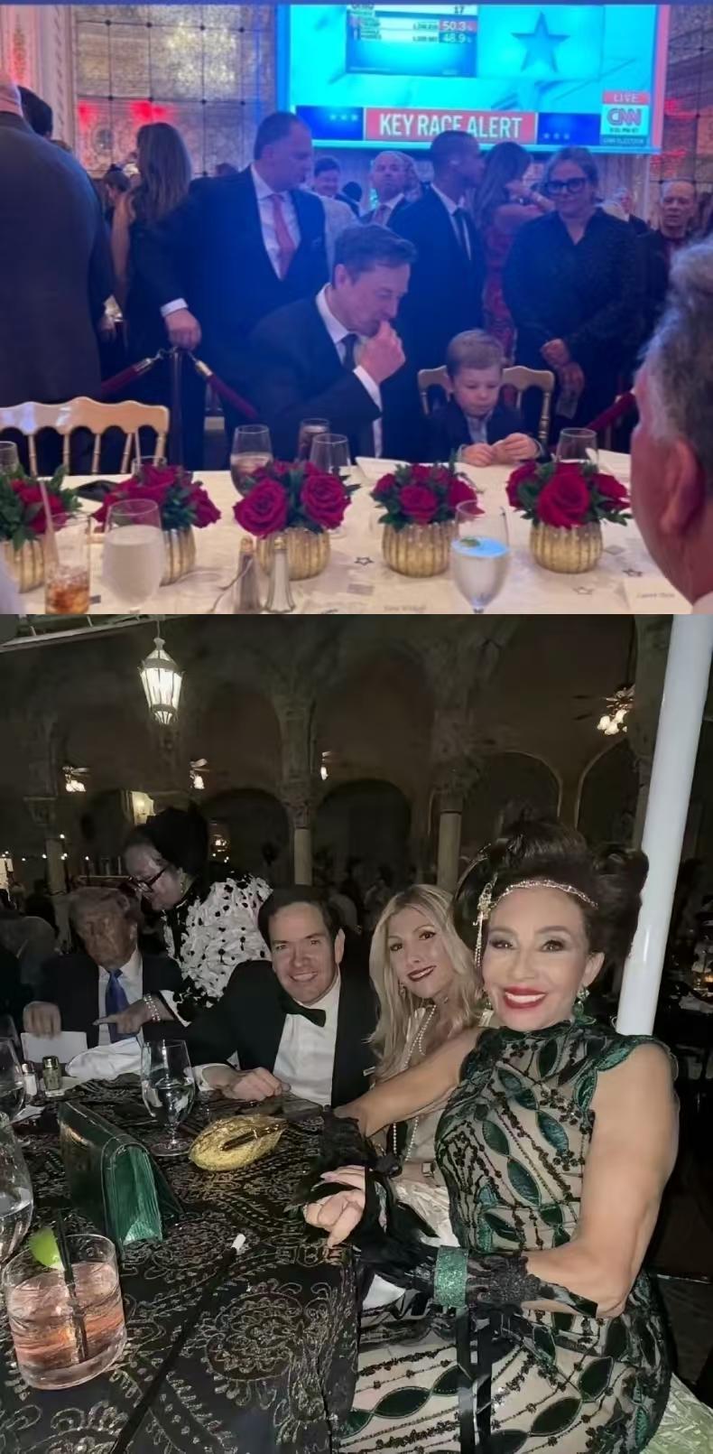 马斯克参加了很多次海湖庄园的聚会，但刚刚11月份这次聚会，却怎么也找不到马斯克的