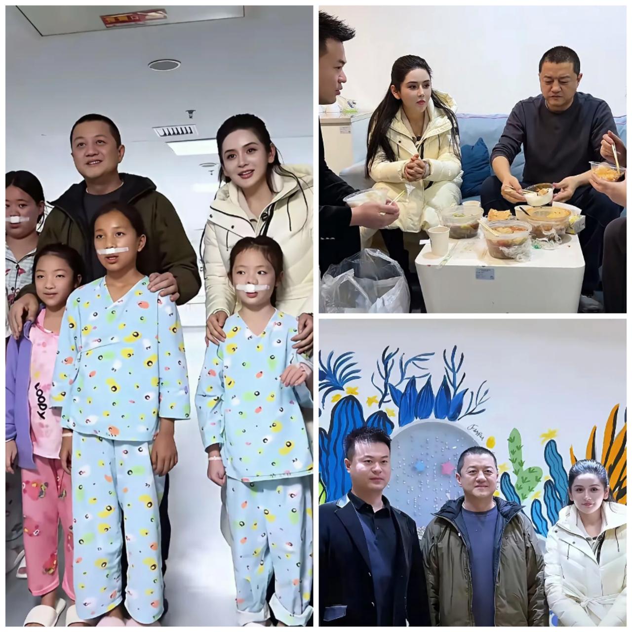 李亚鹏用外卖麻辣烫接待了楠楠夫妇。楠楠:没想到第一次跟偶像令狐冲大哥见面，竟然