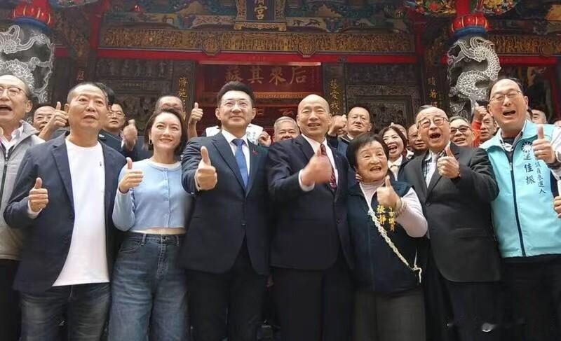 江启臣拼台中市长提名蓝营大佬高喊“唯一支持”台立院副院长江启臣今天（18日