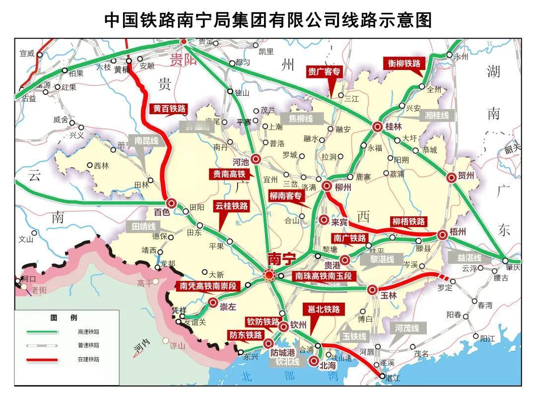 这条铁路是动车还是火车？到梧州要转车？柳铁铁路既开动车，也开普速火车，客货共运