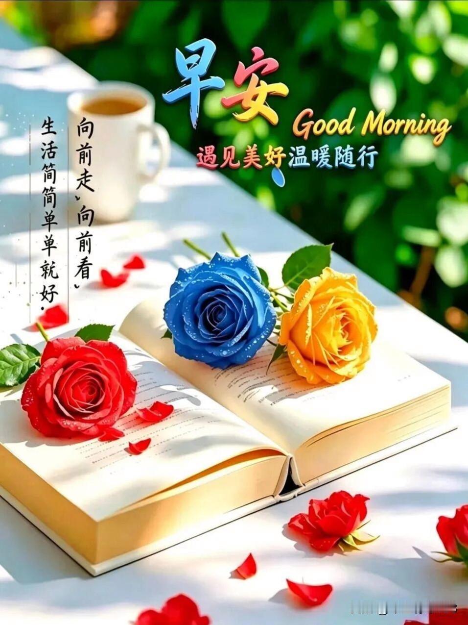 今日周三，崭新的一日如约而至。愿澄澈暖阳温柔治愈你的心绪，岁岁好运一路与你相伴。