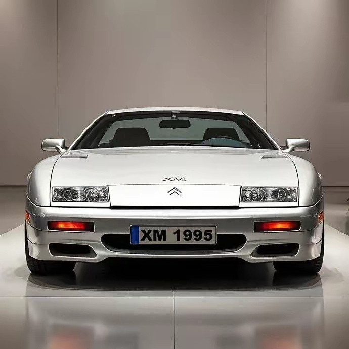1995款雪铁龙XM轿跑车3.0V6！这颜值，跟法拉利有得一拼啊！