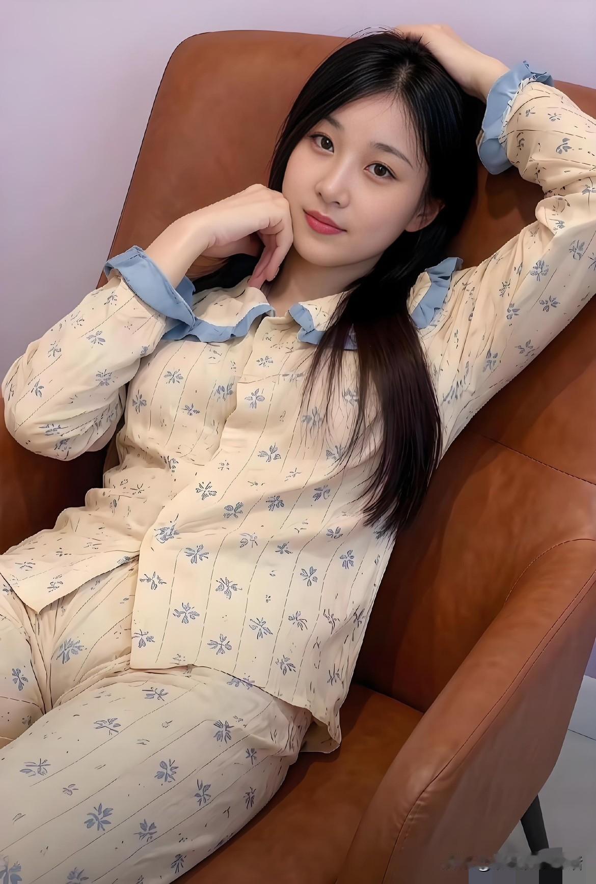 瞧，多么干净的女孩！相视一笑间，连时光仿佛都慢了下来……也许相爱不是热情，也