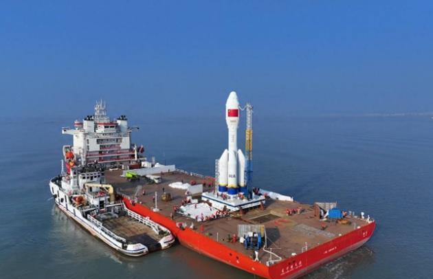 天龙三号一级动力系统在海阳海上平台点火成功，9台发动机同时轰鸣，刷新国内商业液体